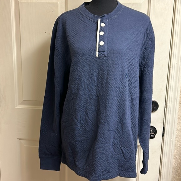 Abercrombie & Fitch Other - Abercrombie & Fitch Dark Blue long sleeve henley Size Large, New without…